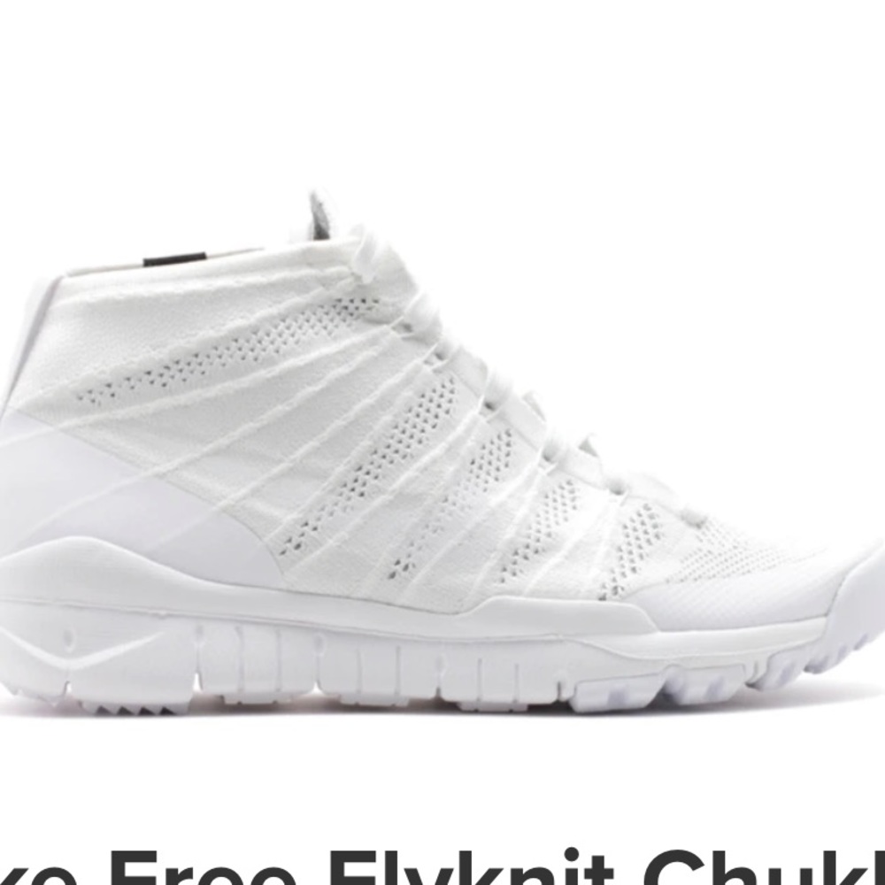 Nike Free Flyknit Chukka SFB White